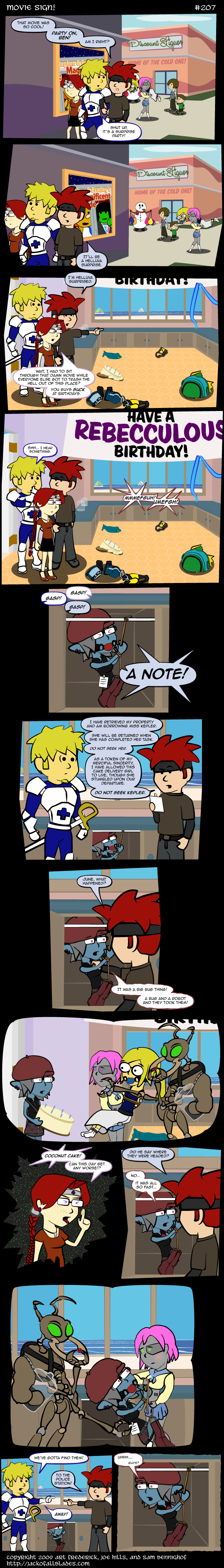 Don't worry, Jill used to tie her up way worse than this in college. The comic.